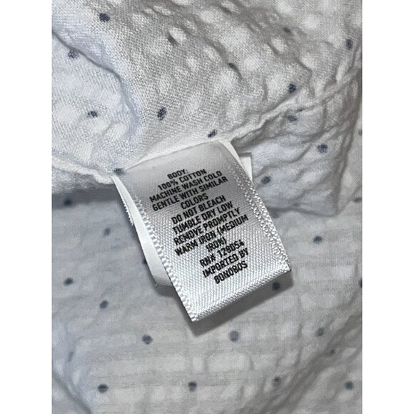 Bonobos Mens Slim Fit White Button-Up Short Sleeve  Shirt Size XL - Picture 8 of 8